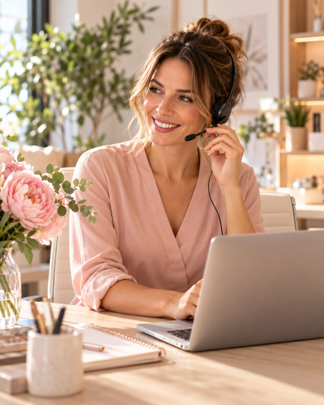 Consulente myGest365 al telefono